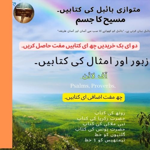 Books Of Psalms And Proverbs Parallel Bible Books Promotion Urdu 24