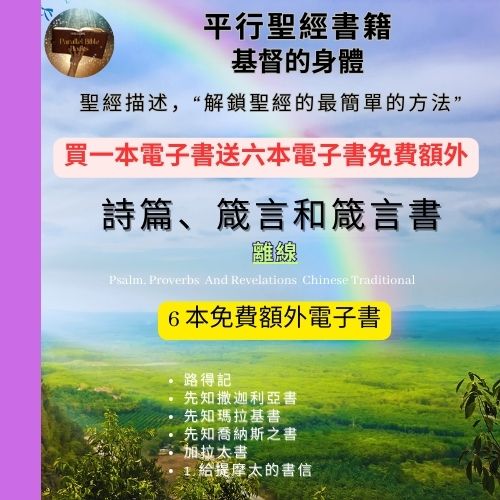 Books Of Psalms Proverbs And Revelations Chinese Traditional Parallel Bible Books Promotion 51