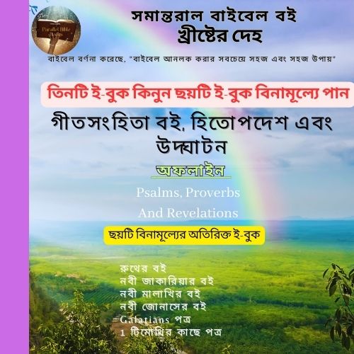 Books Of Psalms Proverbs And Revelations Parallel Bible Books Promotion Bengali 45