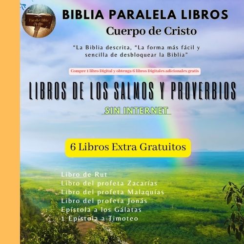 Libros De Los Salmos Y Proverbios Biblia Paralela Libros Spanish Promotions 9
